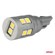 Żarówki LED CANBUS T10 W5W 12 SMD 3030 White 12V 24V AMIO-04243 - 3