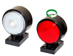 Lampa obrysowa DLN1 LED biało - czerwona EGK