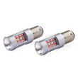 Żarówki LED CANBUS 3030 24SMD 1157 BAY15D PR21/5W Czerwone 12V 24V AMIO-02579 - 2