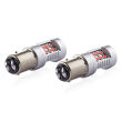 Żarówki LED CANBUS 3030 24SMD 1157 BAY15D PR21/5W Czerwone 12V 24V AMIO-02579 - 3
