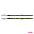Paski LED COB do samochodu boczne zielone 2x30cm 12V AMIO-04577 - 8