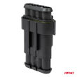 Kostka wtyk złącze hermetyczne superseal 4 PIN AMIO-03520 - 2