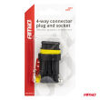 Kostka wtyk złącze hermetyczne superseal 4 PIN AMIO-03520 - 4