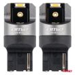 Żarówki LED FULL CANBUS PRO WY21W 2x1860 SMD pomarańczowe 12V 24V AMIO-03600 - 2
