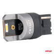 Żarówki LED FULL CANBUS PRO WY21W 2x1860 SMD pomarańczowe 12V 24V AMIO-03600 - 3