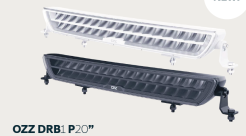 Panel LED dwurzędowy OZZ DRB1 P20" Czarny