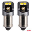 Żarówki LED CANBUS PRO T4W BA9S 4x2016 SMD białe 12V 24V AMIO-03579 - 2