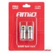 Żarówki LED CANBUS PRO T4W BA9S 4x2016 SMD białe 12V 24V AMIO-03579 - 4