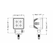 4xLED mini spot work lamp L0175 - 9