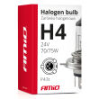 Żarówka halogenowa H4 24V 75/70W filtr UV (E8) AMIO-01267 - 4