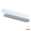 Nożyk uniwersalny z zestawem ostrzy ABS 80x9x0,4mm 1+5 AMIO-04818 - 6