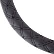 Pokrowiec nakładka na kierownicę samochodową M 37-39cm SWC-41-M AMIO-02814 - 2