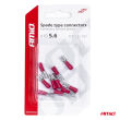 Konektory izolowane żeńskie płaskie 5.6mm 0.5-1.5mm2 10A 10 szt. AMIO-03061 - 4