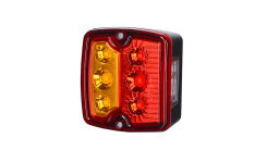 Lampa zespolona LED, z ośw. tabl. rej., LZD 2101 12/24V