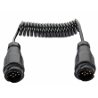 Spiral cable with 13-pin plugs 12V 3m 8-core E1383 - 2