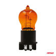 Żarówka halogenowa PWY24W WP3.3x14.5-4 Amber 12V 24W AMIO-04410 - 2