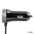 Ładowarka samochodowa PCH PRO-01 microUSB + 2x USB 2.4A 12V 24V AMIO-02056 - 5