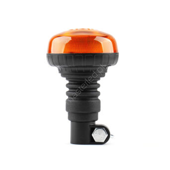 Lampa ostrzegawcza błyskowa mini kogut 18 LED flex R65 R10 12V 24V W21pl AMIO-02921