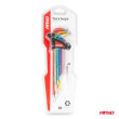 Klucze TORX extra długie zestaw imbusy zestaw 9 szt. S2 AMIO-04301 - 4