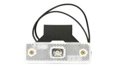 Obrysówka LED przednia z odblaskiem 219z 12/24V