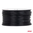Przewód jednożyłowy czarny Cable CCA 1x0.75mm2 100m 3.75A 12/230V AMIO-04453 - 2