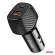 Ładowarka samochodowa QC+PD 20W USB-A + USB-C AMIO-04282 - 4