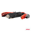 Adapter gniazda zapalniczki z wyjściem na krokodylki 12V 24V 60cm AMIO-03802 - 2