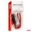 Adapter gniazda zapalniczki z wyjściem na krokodylki 12V 24V 60cm AMIO-03802 - 3