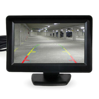 Wyświetlacz monitor do kamery cofania TFT01 4,3" kolor AMIO-01020