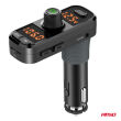 Transmiter samochodowy FM 2×USB-A 1×USB-C mircoSD 12V 24V AMIO-04653 - 6