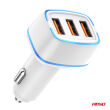 Ładowarka samochodowa 3x USB-A 30W AMIO-03889 - 3