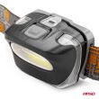 Latarka czołowa COB na baterie 3xAAA 150Flux IPX3 AMIO-02199 - 3