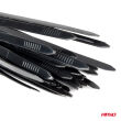 Taśmy opaski zaciskowe kablowe czarne 4,8x350mm - 100 szt. AMIO-02157 - 4