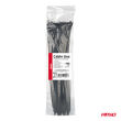Taśmy opaski zaciskowe kablowe czarne 4,8x350mm - 100 szt. AMIO-02157 - 6