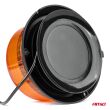 Lampa ostrzegawcza błyskowa kogut 36 LED magnes R65 R10 12V 24V W03m AMIO-02295 - 3