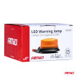 Lampa ostrzegawcza błyskowa kogut 36 LED magnes R65 R10 12V 24V W03m AMIO-02295 - 7