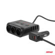 Rozgałęźnik gniazda zapalniczki z ładowarką 4xUSB-A QC3.0 PD 3.0 180 W AMIO-04835 - 5