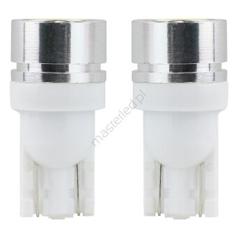 Żarówki LED STANDARD T10 W5W 1xSMD HP 1W 12V AMIO-01623