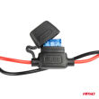 Rozdzielacz rozgałęźnik trójnik zapalniczki + woltomierz ładowarka USB USB-C 12V 24V AMIO-03782 - 2