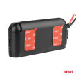 Rozdzielacz rozgałęźnik trójnik zapalniczki + woltomierz ładowarka USB USB-C 12V 24V AMIO-03782 - 3