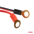 Rozdzielacz rozgałęźnik trójnik zapalniczki + woltomierz ładowarka USB USB-C 12V 24V AMIO-03782 - 6