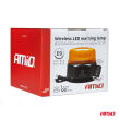Bezprzewodowa lampa ostrzegawcza kogut LED z pilotem R65 R10 12V 24V AMIO-03932 - 10