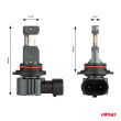 Żarówki samochodowe LED seria HYBRID HIR2 6000K Canbus 60W AMIO-04119 - 4
