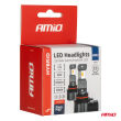 Żarówki samochodowe LED seria HYBRID HIR2 6000K Canbus 60W AMIO-04119 - 5