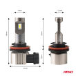 Żarówki samochodowe LED seria H25 CANBUS H8 H9 H11 H16 12V 31W AMIO-04713 - 9