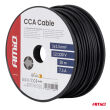 Przewód jednożyłowy czarny CCA 1x1.5mm2 50m 7.5A 12/230V AMIO-04455 - 5