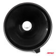 Lejek plastikowy czarny uniwersalny do paliwa cieczy wody 30 cm AMIO-04047 - 2
