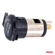Dodatkowe gniazdo zasilania z klapką 250W 12V 24V AMIO-04434 - 2