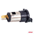 Dodatkowe gniazdo zasilania z klapką 250W 12V 24V AMIO-04434 - 3