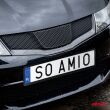 Ramka tablicy rejestracyjnej czarna elastyczna PREMIUM PL AMIO-04779 - 2